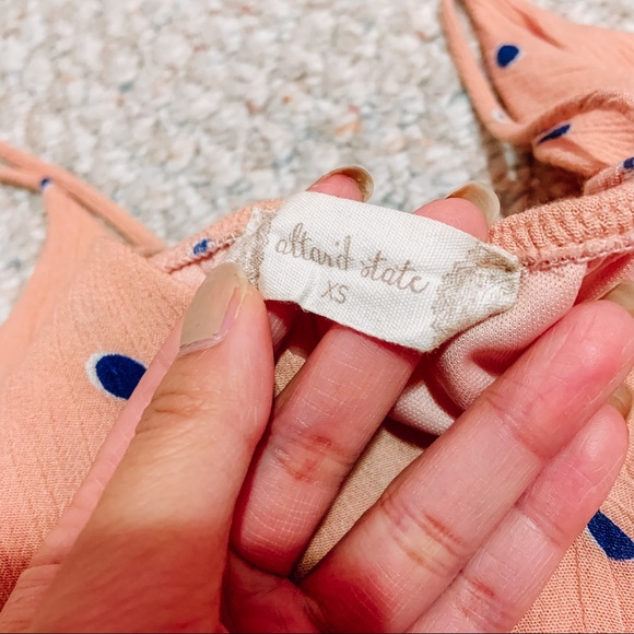 Altar’d State Polka Dot Romper XS - Picture 2 of 5